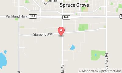 map, Spruceland Truck & Trailer