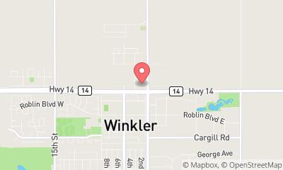 map, Janzen Chevrolet Buick GMC
