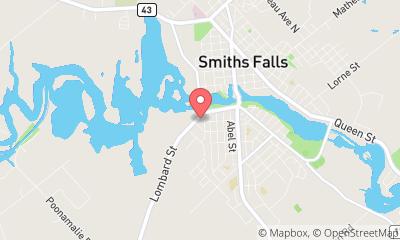map, Line-X Smiths Falls