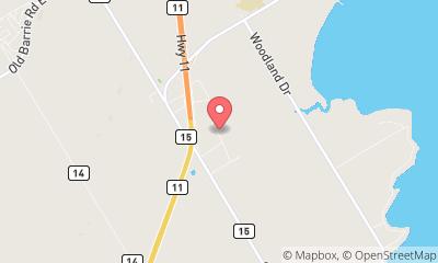map, Holdaway Truck Service Inc