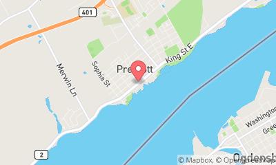 map, Prescott Service & Auto Sales