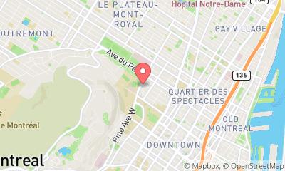 map, Montreal Remorquage 24h