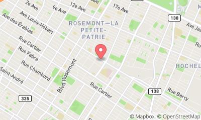 map, Speedy Auto Service Iberville Rosemont