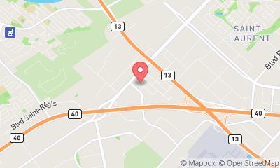 map, Centre De L'Auto Express Inc.