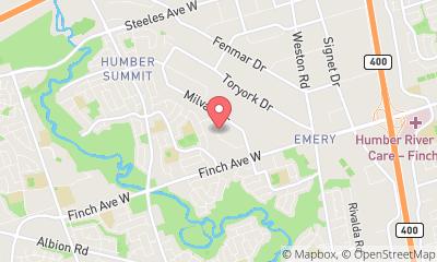 map, Urgent Care Auto Repair - Auto Repair | Oil Change | Exhaust | Suspension | Safety inspection | Certification Services in North York, Ontario