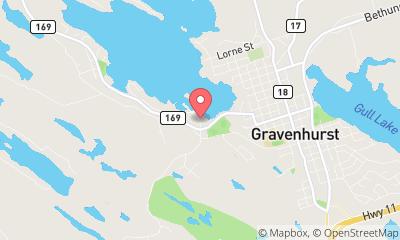 map, Luxury Boat Rentals Muskoka