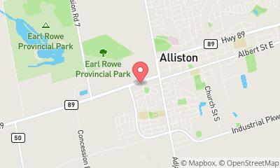 map, Take 5 Oil Change