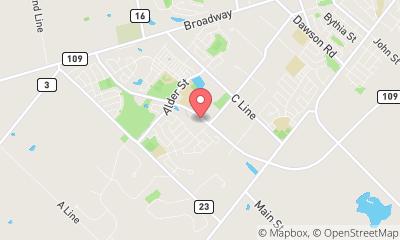 map, Mr. Lube + Tires