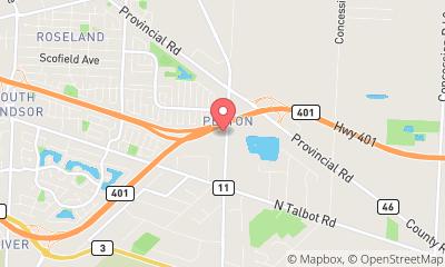 map, Ryder Truck Rental