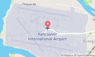 map, Rent A Car Vancouver International Airport (YVR)