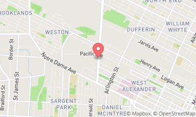 map, Erickson Motors