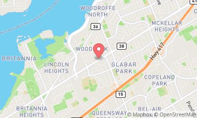 map, Speedy Auto Service Ottawa West