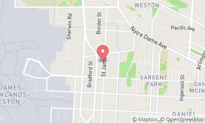map, CARSTAR St. James (formerly Macdonald Auto Body)