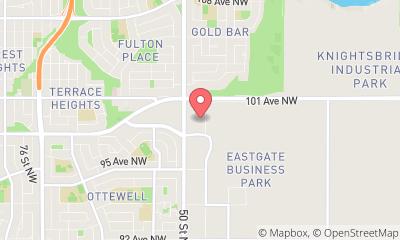 map, Canadian Tire