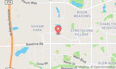 map, Edmonton Towing Company