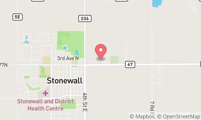 map, G&A Rentals LTD