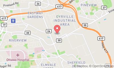 map, Ottawa Towing & Recovery