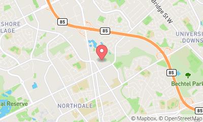 map, Canadian Tire