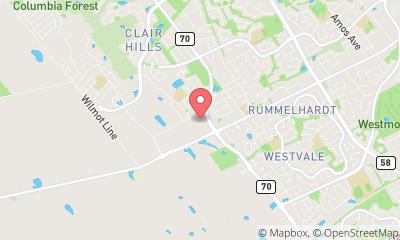 map, Canadian Tire