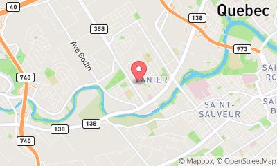 map, Bergeron Assurances Inc