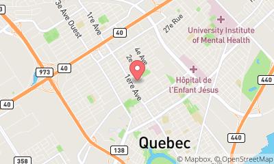 map, Rosaire Lebrun et fils Inc