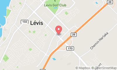 map, Point S - Pneus Ratté Lévis