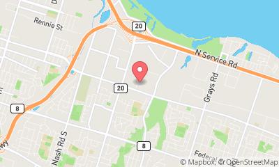 map, Danny's Mobile Emissions Ltd.