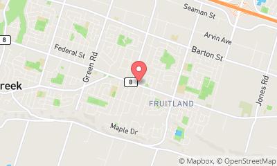 map, Tirecraft Stoney Creek