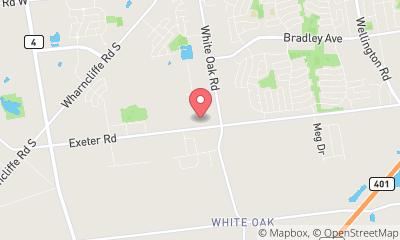 map, NAPA Auto Parts - NAPA London South