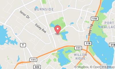 map, A.P. Reid Insurance Stores