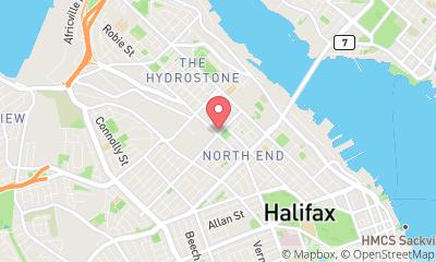 map, Scotia Tire Service Limited - Halifax