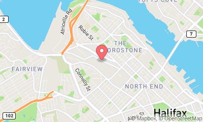 map, O'Regans Kia Halifax