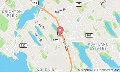 map, Mr. Lube + Tires