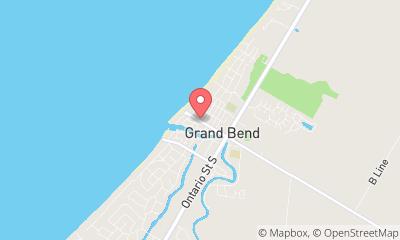 map, Splash seadoo and boat rentals Grand Bend