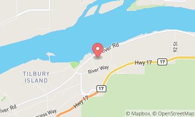 map, Sandher Truck & Trailer Repair