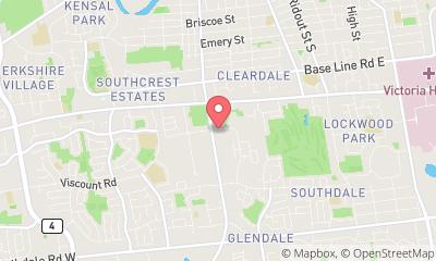 map, Vaughan Auto Service