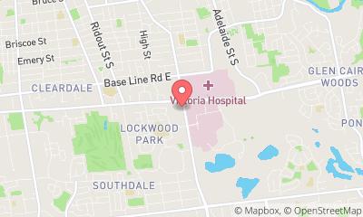 map, Speedy Auto Service London South