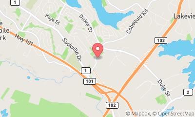 map, NAPA AUTOPRO - Sackville