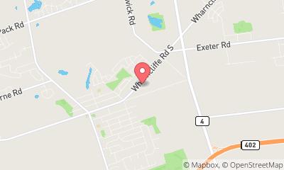 map, Cedar Auto of London