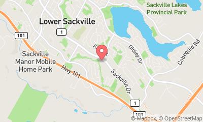 map, Parts Emporium-Sackville