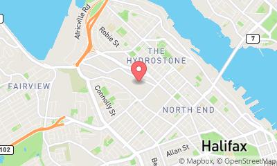 map, O'Regan's Perma-Shine Halifax