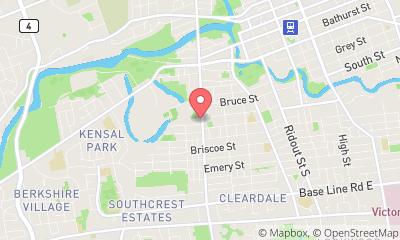 map, Forest City Tirecraft London