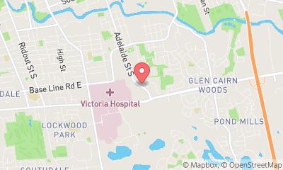 map, Madani Tires (London) Inc.