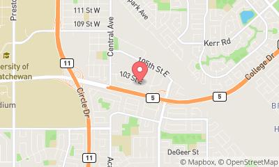 map, Access Storage - Saskatoon East