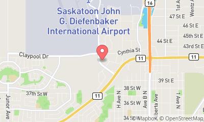 map, Easy Rent Auto - Airport