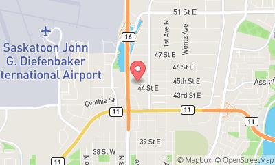 map, A-1 Trailer & Truck Repair Ltd