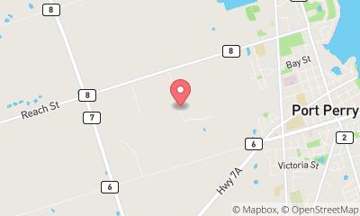 map, Scugog Truck Svc