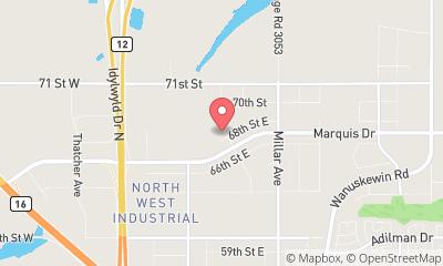 map, Thrifty Car Rental