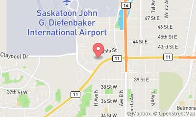 map, Signature Tire Saskatoon Robin