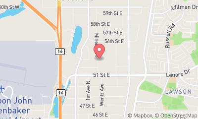 map, NEW MILLENIUM TIRE CENTRE SASKATOON